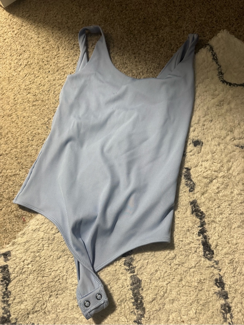 Express Body Contour Ribbed Bodysuit